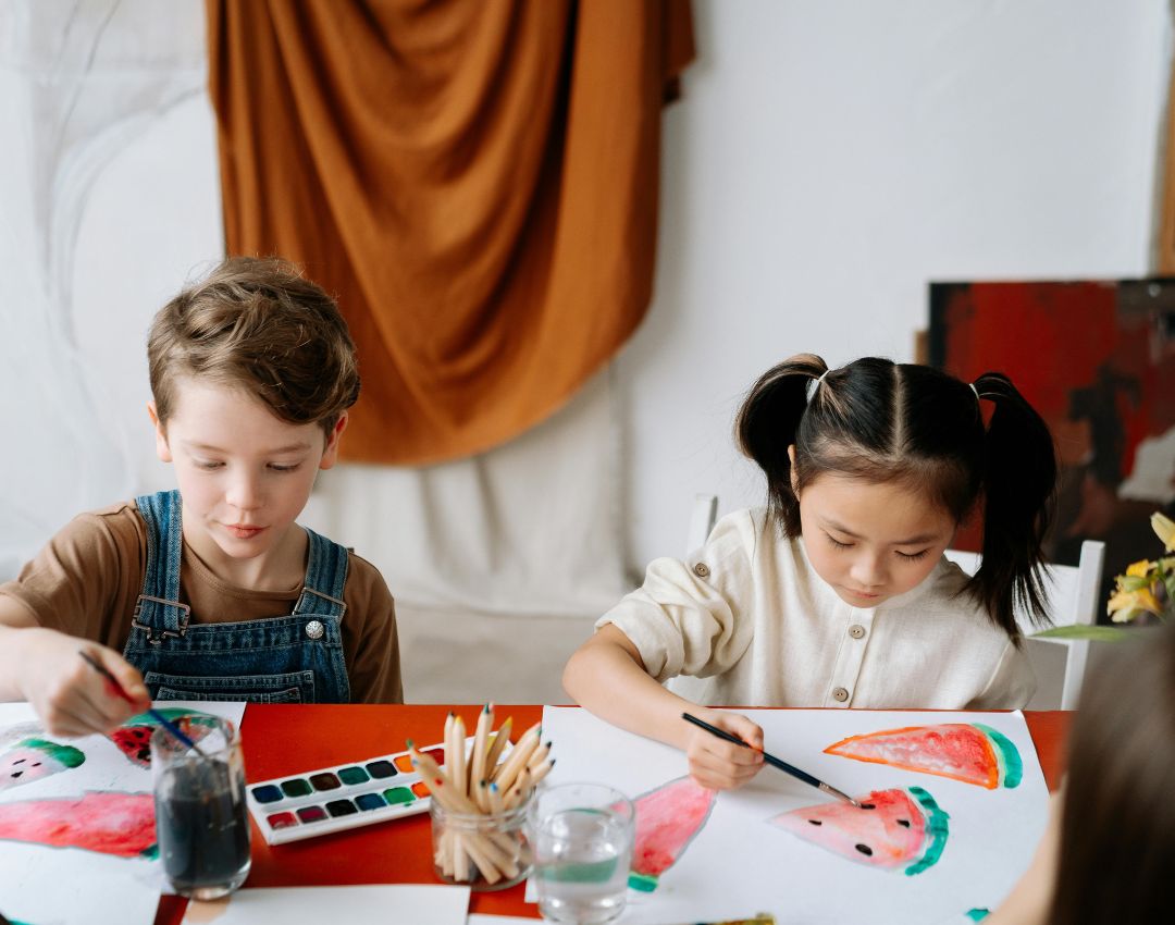 Barnsdall Junior Arts Visual Art Class Image