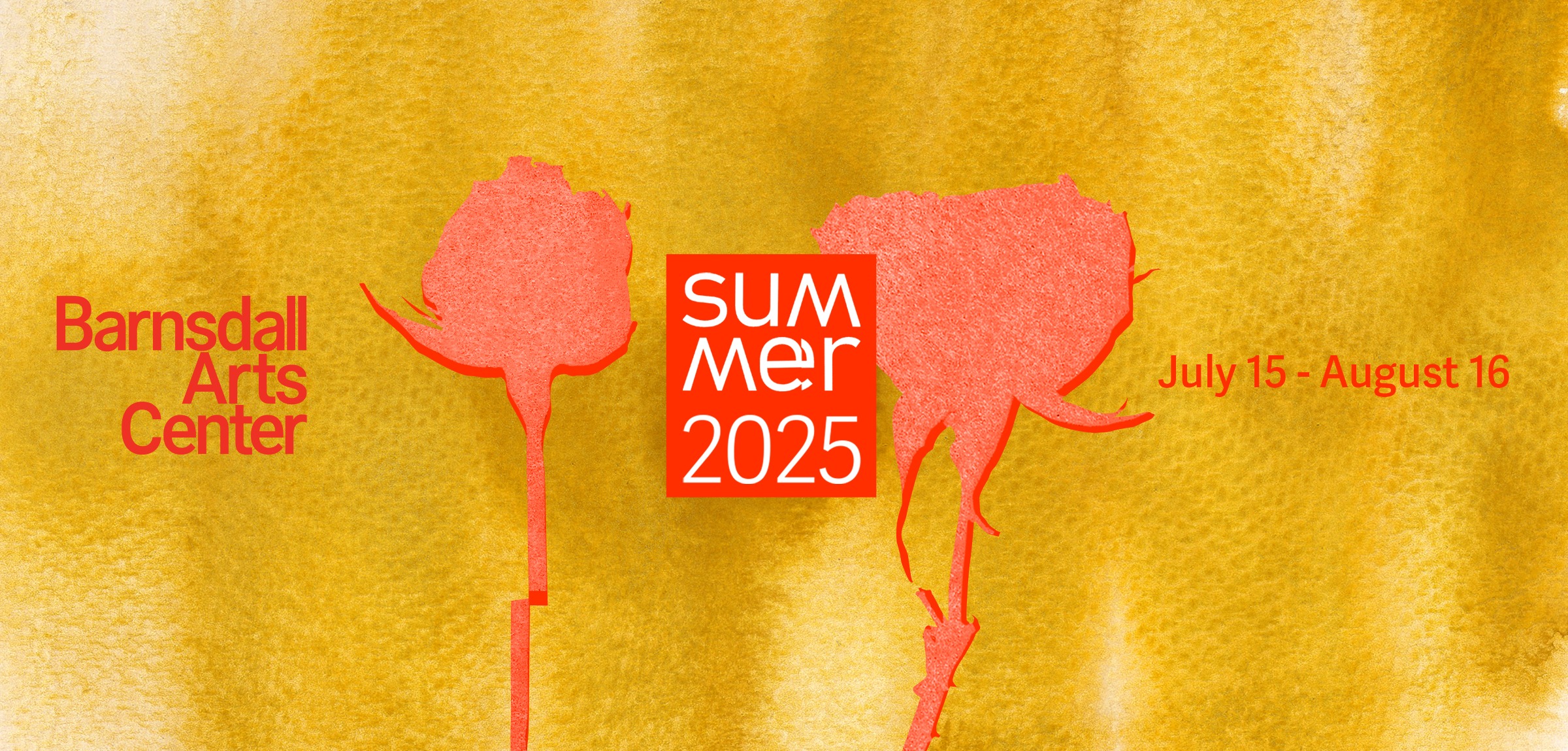Barnsdall Arts Center Promotional Graphic - Summer 2025