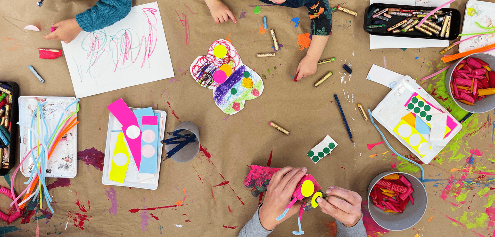 Barnsdall Junior Arts Promotional Graphic - Winter Session 2025